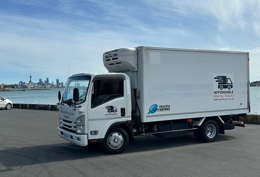 18 Cubic Meter Box Body Truck Rental